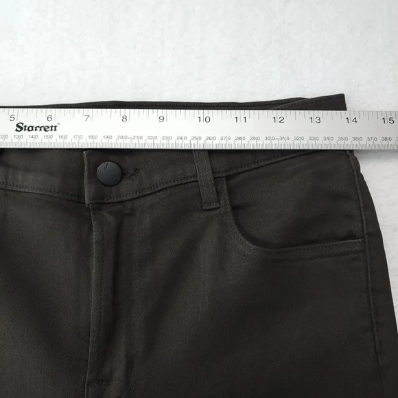 J Brand Alana Jeans in Coated Ivy Vine - Picture 6 of 8